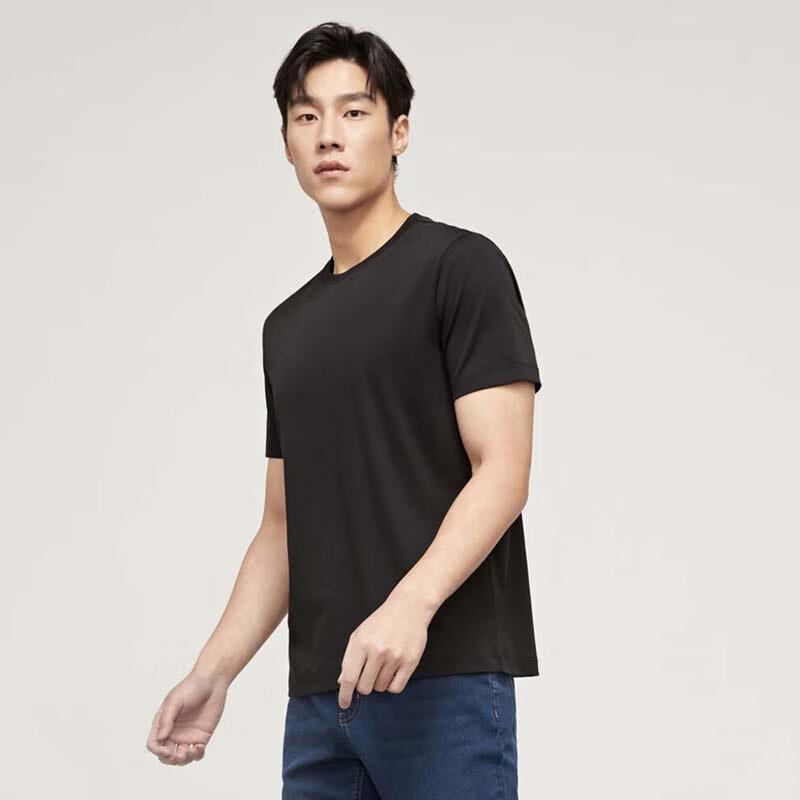 YOUNGOR Men's Comfortable Short-Sleeve T-Shirt VSPC533094AYA