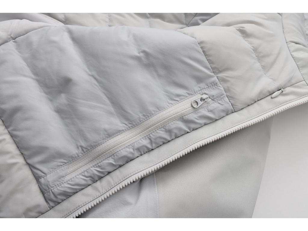 Bird's House Solano Windproof & Waterproof Hooded Down Jacket, Fully Sealed Three-Layer Design, Unisex Outdoor Wear.