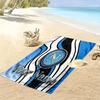 Custom Name S.S.C. Napoli Print Beach Towel, Large Soft Quick Dry Towel for Beach Camping Swimming -HE109
