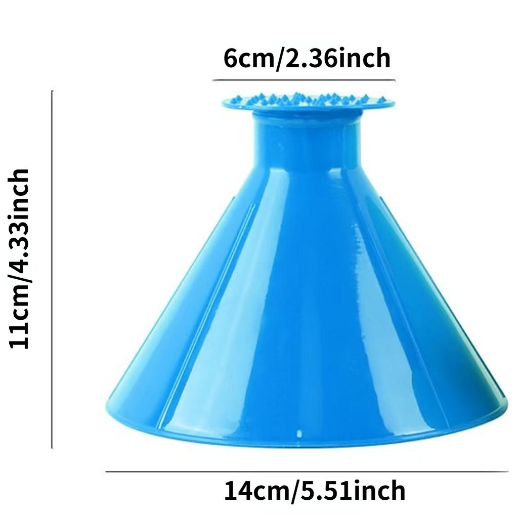 Multifunctional Car Snow Shovel, Ice Scraper, Oil Tank Tool, Ergonomic Handle, Winter Vehicle Tool Set, Model Xinghao