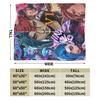 Arcane Blanket Viktor Game Anime Jinx Jayce Caitlyn Jesus Sevika  Flannel Bedding Throws For Bedroom Super Warm Bedspread Gift