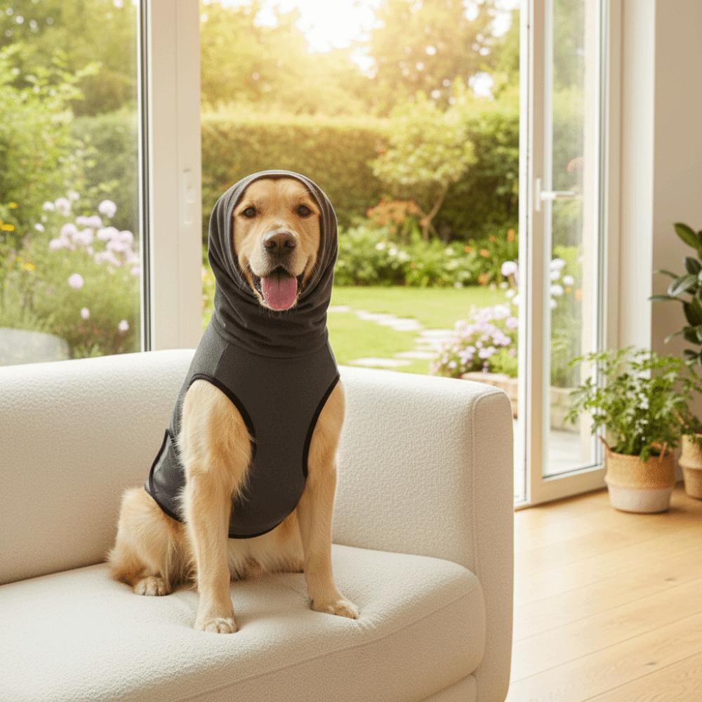Noise-proof Dog Anxiety Vest Elastic Dog Calming Jacket Pet Anti-Scare Pullover  Separation