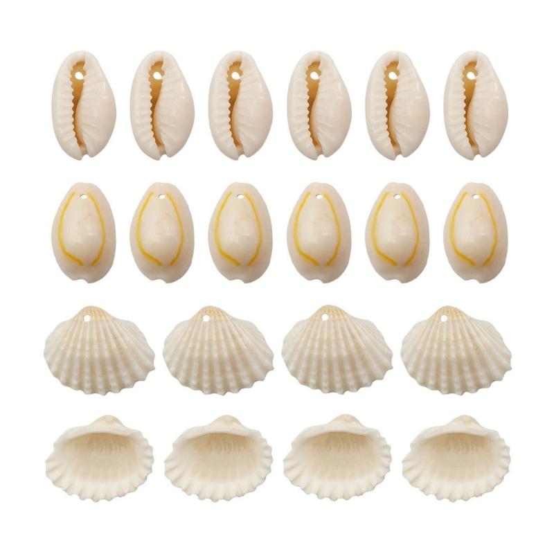 

1 Set Natural Shell Beads with Hole Beach Conch Shells Craft Supplies for DIY Jewelry Making and Crafting Decoration 1