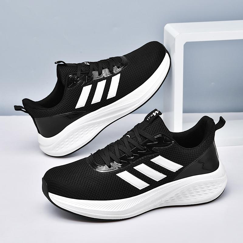 Ny Mode Herr- och Dam Fyra Säsonger Lågskurna Bekväma Skor Andningsbara Casual Löparskor