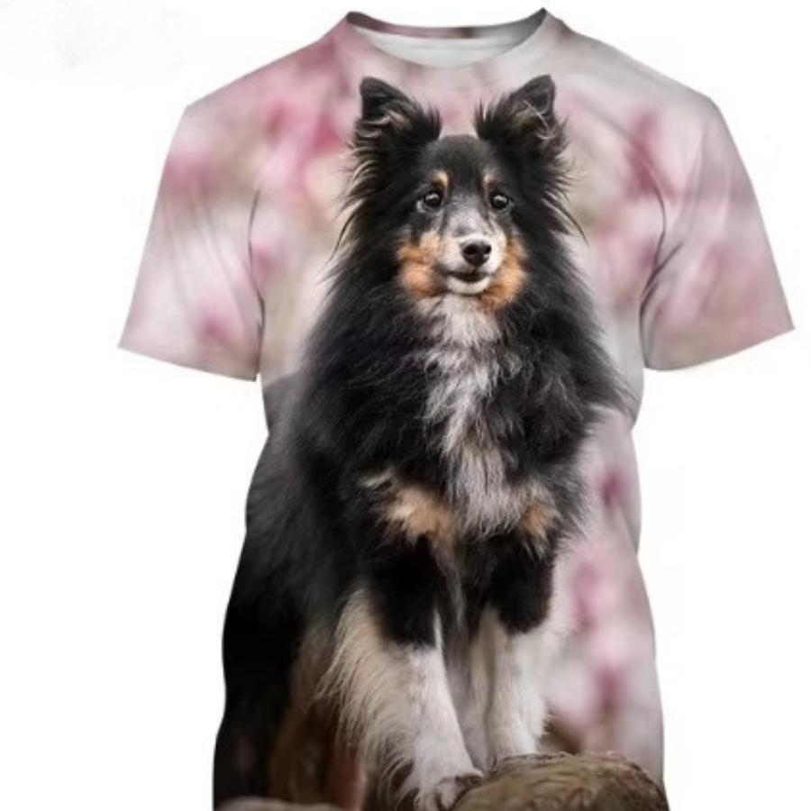 Summer Men s 3D Printed Crew Neck T-Shirt Fashion Versatile Breathable Trend Casual XS