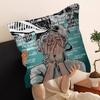 The S-Summer H-Hikaru Died Pillow Covers Cartoon Sofa Decorative Home Double-sided Printing Short Plush Cute Cushion Cover