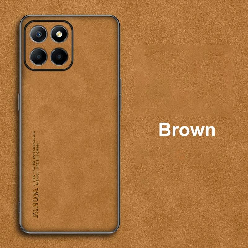 Vintage Sheepskin Leather Case For Huawei Honor 70 Lite X8 X8a 4g 5g X6s Men Retro Back Cover Honorx8 70lite X6
