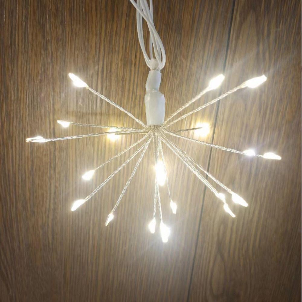 8 Lighting Modes LED Starburst Chain String Lights USB/Solar Fairy Light  Christmas