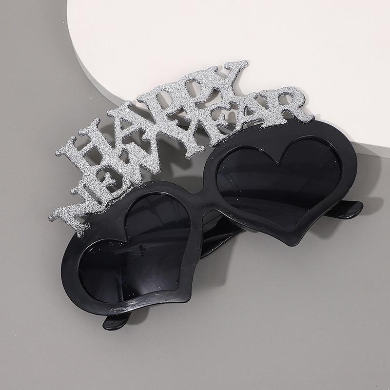 2026  Year'S Eve Party Glasses Multi-Color Fashionable Novelty Eyewear Photo Prop Party Decorations Christmas Gift