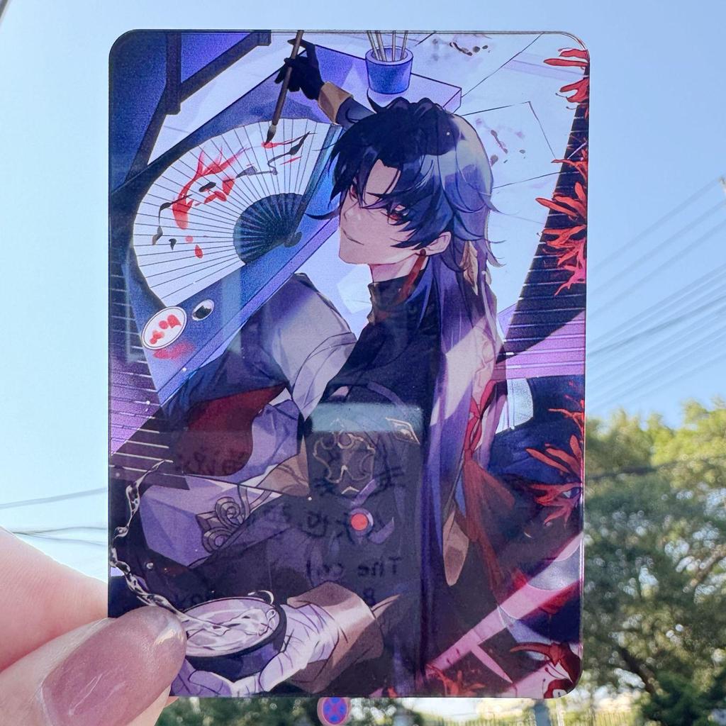 Honkai Star Rail 3-inch Firefly Aether Card - Mr. Aventurine Anime Convention Essential