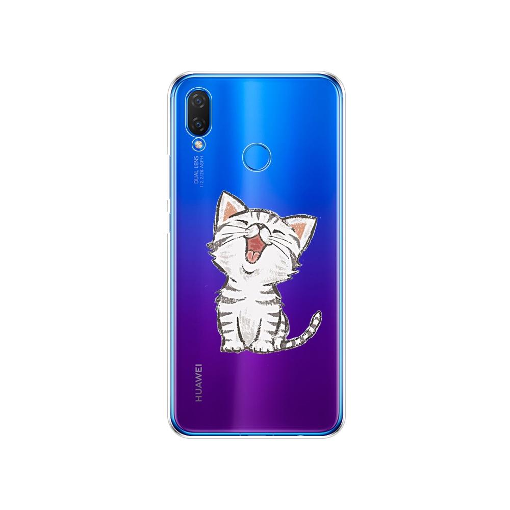 Case For Huawei Nova 3 3i 3e Phone Case Soft Silicon TPU Cover For Nova3 Nova3i INE-LX2 INE-LX9 Cover Full 360 Protective Shell