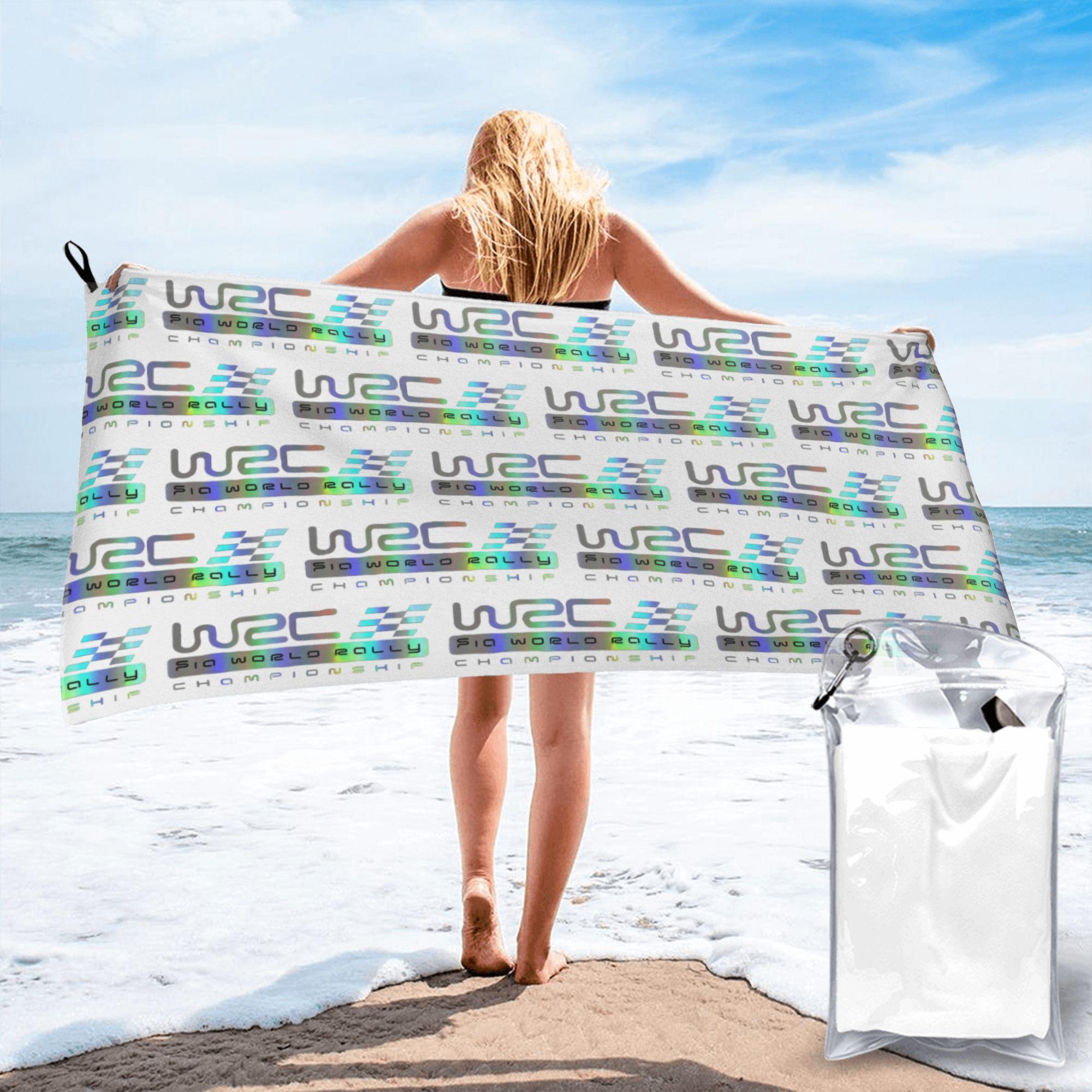 World Rally Championship WRC Beach Towel Soft Microfiber Quick Dry Absorbent Quick Towels For Bath W30*H60(CM)