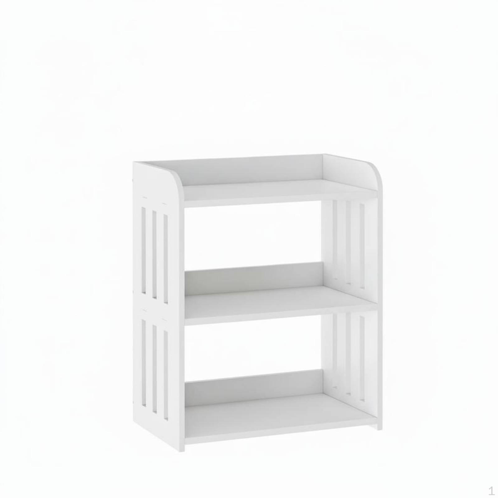 Lavatory Vanity Shelf WaterResistant 3 Tier Organizer Standing Countertop