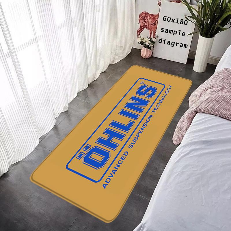 Door Mats Interior Foot Rug Ohlins Bedside Carpets  Welcome Floor Mat for Entryway Soft Hallway Kitchen Rugs Car Boot Decor