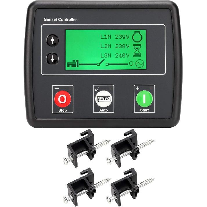 DSE4520 Auto Mains Failure Control Module Automatically Switch Self‑Starting LCD Generator Controller Kit Generator Controller DSE4520 Auto