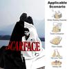 1pc Scarface Soft Flannel All-Season Throw for Home, Office, Outdoor UseDurable Comfort  100573