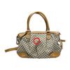 Gucci Diamante Tote Bag Canvas Beige X Brown Women 247902 Used