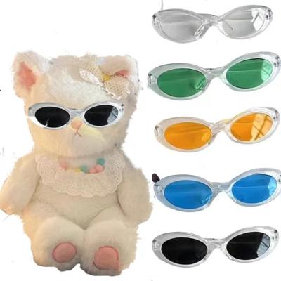 Dress Up Cool Doll Eyeglasses Fashion New Design Pet Sunglasses Miniature BJD Sunglasses for 20cm Doll