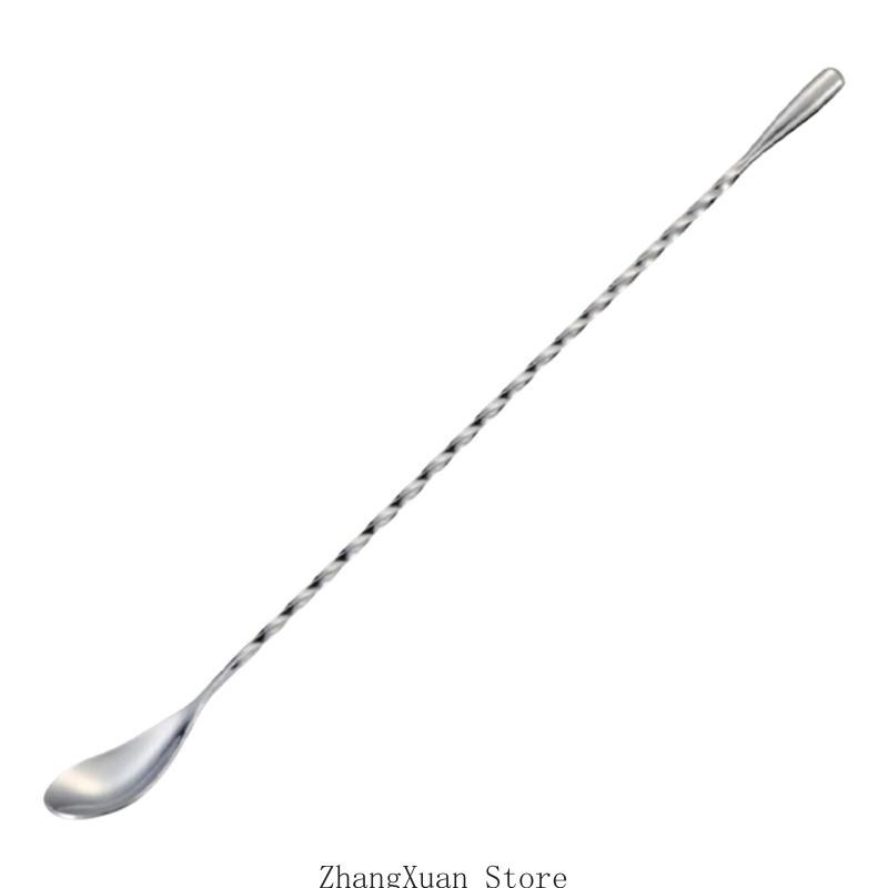 3XUF Professional 30cm Cocktails Spoon With Polished Finish For Bartending Essential