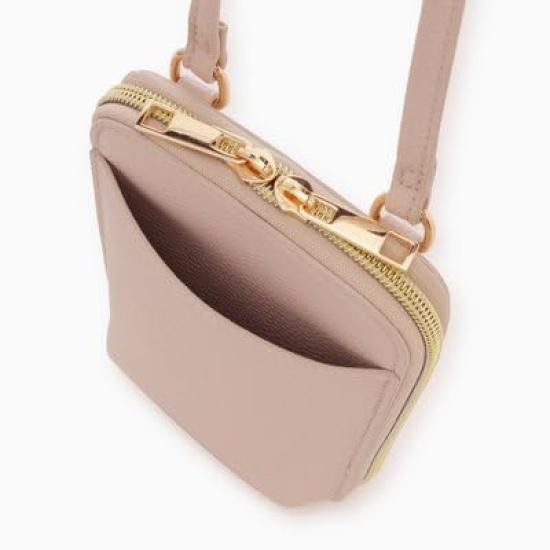 Tea AfternoonTea LIVING Smartphone Shoulder HW02 Smartphone Shoulder Bag Bag Beige [Afternoon Living]
