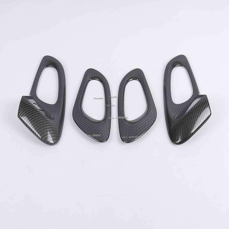 For Renault Kadjar 2016 2017 2018 ABS Matte Door Inner Handle Bowl Car ide Door Bowl Cover Trim Stickers Accessories