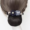 Nurse Head Flower Female Professional Hairnet Bank Disk Hair Net Pocket Flight Attendant Work Net Cover Headgear Hair Accessories