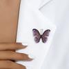 Cute butterfly brooch for women, sparkling and vibrant with forest style design, daily wear brooch accessories