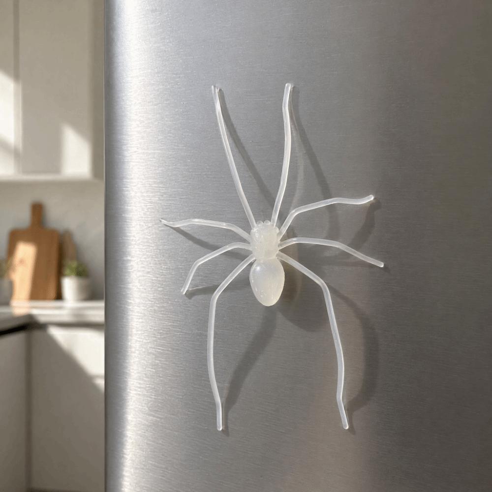 GIft Simulated Glow in The Dark Magnet Unique Lightweight Spider Fridge Magnet Small Size Cute Halloween Magnet Kitchen Decor