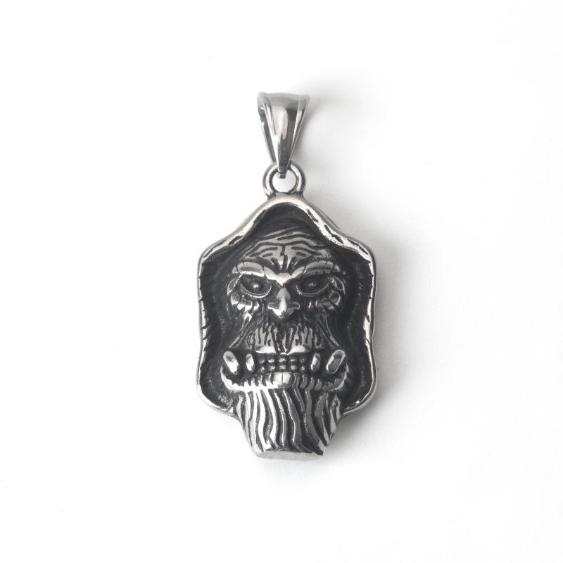 

Подвеска-кулон «Голова гульдана» из нержавеющей стали - Титан Рок Ретро Панк Мода Унисекс