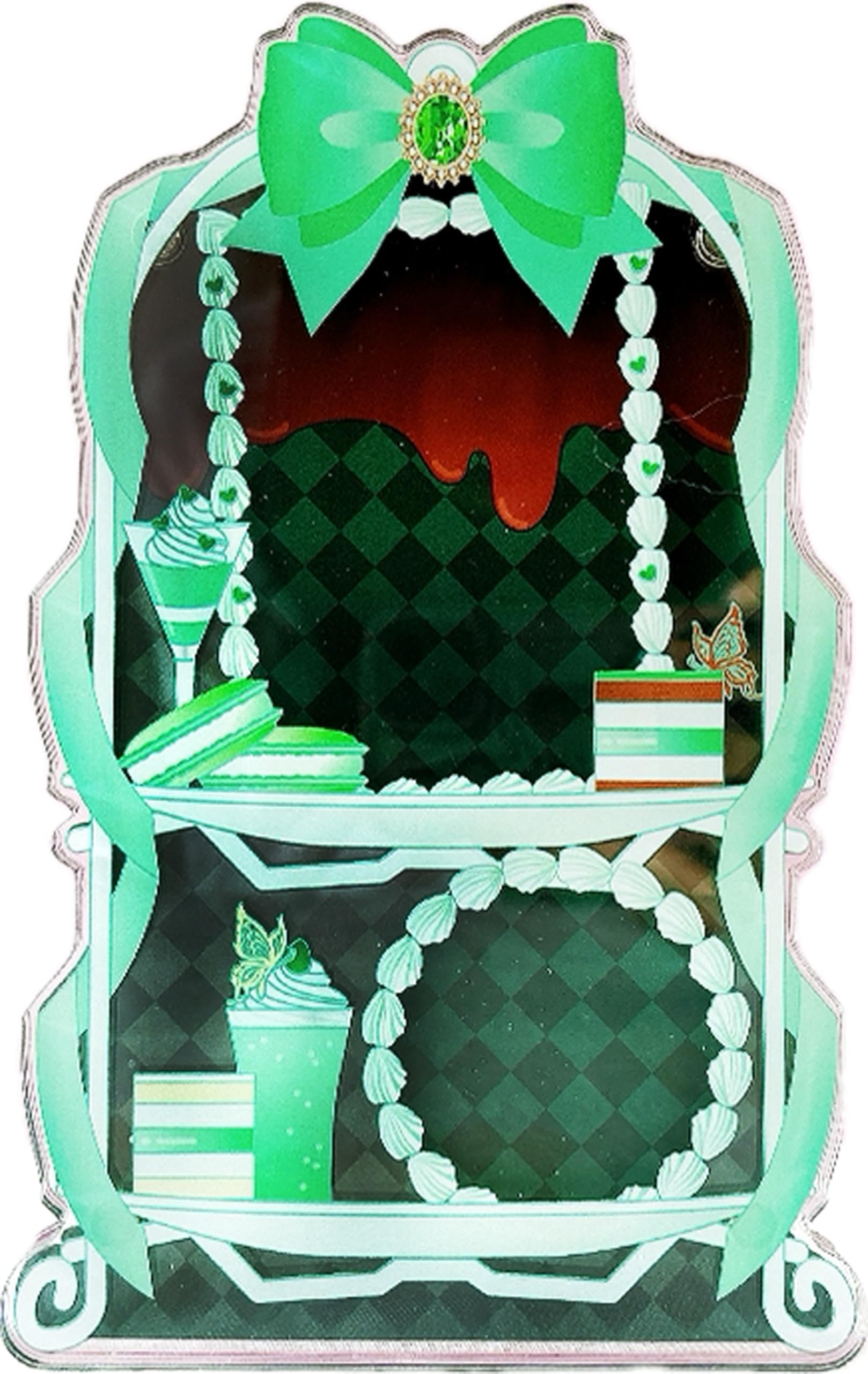 

Acrylic Frame [Afternoon Tea] for Badges and Cards