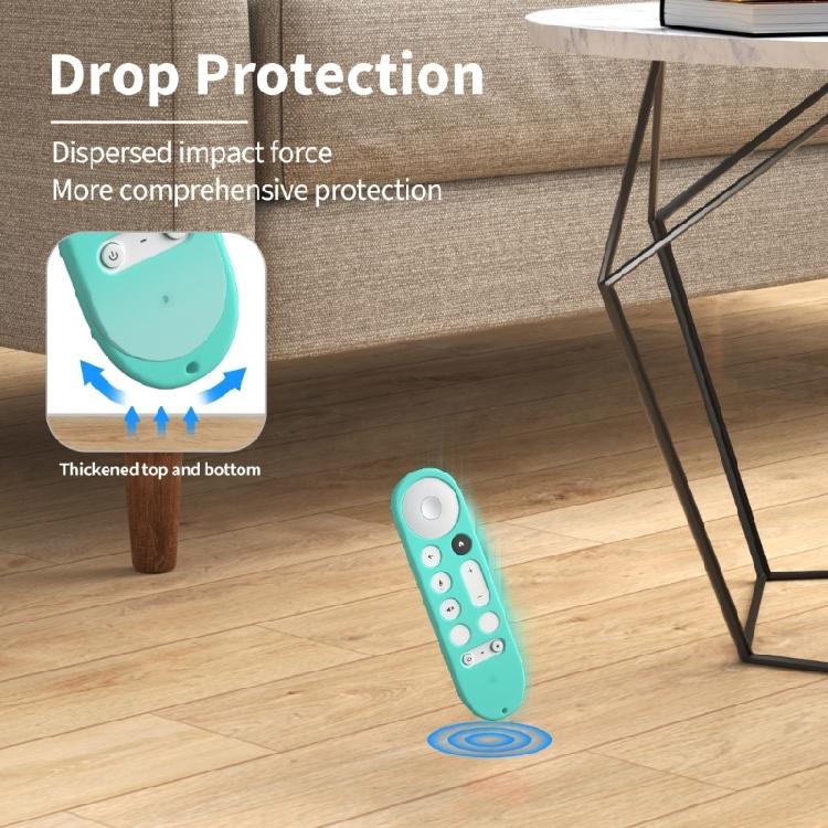 Ergonomic Silicone Remote Case For TV Streamer 4K TV 2024 Television Remotes NonSlip Protective Cover