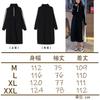 Nibunnoichi Style Jersey Long High [1/2style] Women's I-Line Dress, Sleeves, Zippered, Casual, Neck, Figure-Flattering (Size M)