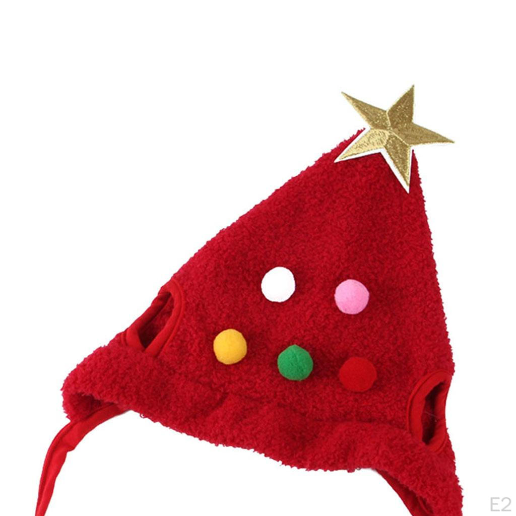 Hat Christmas with Ear Holes Tree Costumes Headgear Headdress for Birthday Cosplay