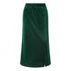 Womens/Ladies Velvet Midi Skirt