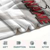 1PC Custom Name Nürburgring Patterned Flannel Blanket Suitable For All Seasons for Home Decor Warmth and Comfort Gifts Holiday Present