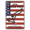 Brands-Hatch Circuit USA Grand Prix Tin Metal Sign Wall Art