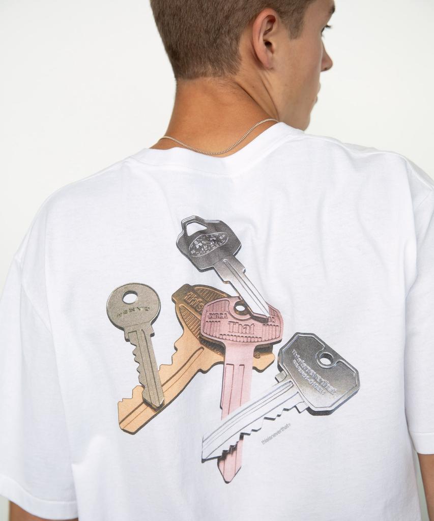 THISISNEVERTHAT Key Bundle Tee White