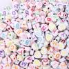Acrylic Letter Beads for Kids' Jewelry Making – Educational DIY Beading Accessories