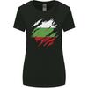 Zerrissene Bulgarienflagge Bulgarischer Tag Fußball Damen Weiter Schnitt T-Shirt Unisex T-Shirt