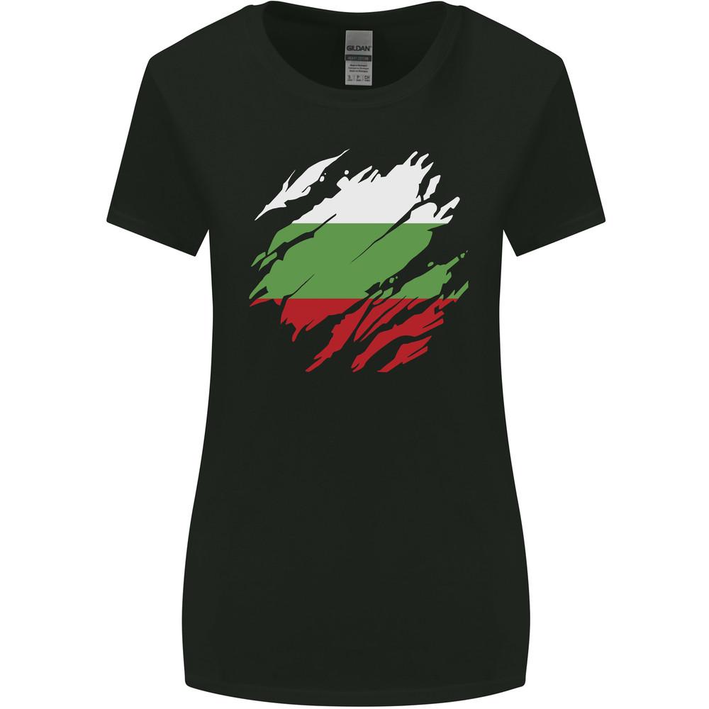 

Torn Bulgaria Flag Bulgarian Day Football Womens Wider Cut T-Shirt Unisex T-Shirt S