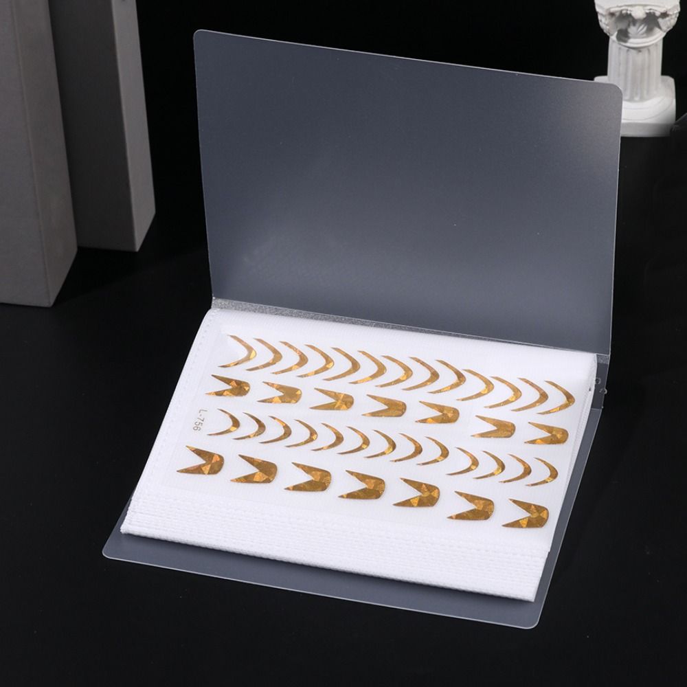 80 Fächer Leeres Nagelsticker-Organizer-Buch Doppelseitige Nutzung Große Kapazität Nagellsticker-Aufbewahrungsbox Nagellsticker Fotoalbum