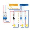 Multipurpose 32Amp RCBO Safety Circuit Plastic Breakers Home Accessory for Earth Leakage 1P+N 30mA 6kA B32 Curved B