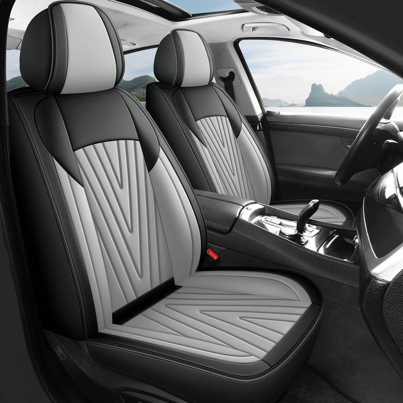 Universal All-Season Leather Car Seat Cover and Cushion