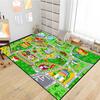 Child Road Traffic Carpet Cartoon Car Toys Area Rug for Boys Girls City Life Educational Rugs Baby Room Bedroom Nursery Play Mat