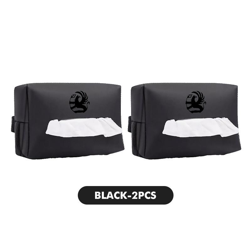 Auto Logo Taschentuch Organizer Tasche Leder Papiertuch Aufbewahrungsbox Zubehör Für Vauxhall Zafira Vectra Vivaro Corsa D Astra G J H