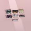 Alphabet Pins Artistic With Engaging Phrase Designs And Trendy Colors For Fashion Lovers
