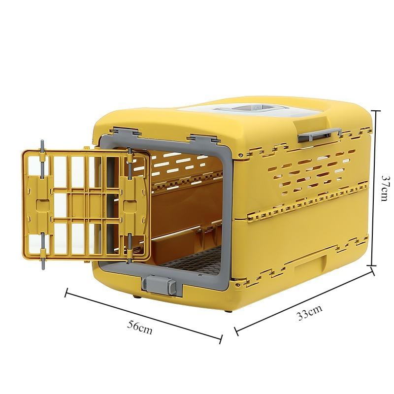 Airline Cat Bag Foldable Portable Cat Bag Carrier Airplane Travel Breathable lightweight Cats Bag Eco-friendly Pet Carriers