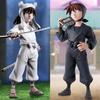Doi Hanbei & Tenki Figure Set – Nintama Rantaro Movie: Dokutake Ninja's Strongest Strategist | Official 22cm Collectible Figures (Set of 2)