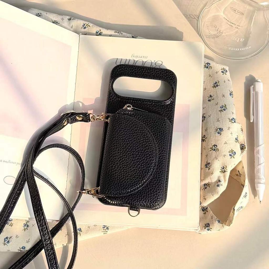 New Fashion Wallet Card Bag for Google Pixel 10A  Necklace Strap Holder Shockproof Mobile Phone Case for Google Pixel 10Pro