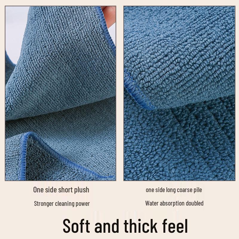 Thickened, Lint-Free Absorbent Cloth for Furniture, Floors, Tables, and Glass Cleaning